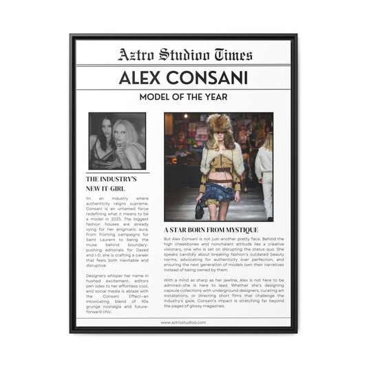 Alex Consani Magazine